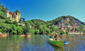 Balade en kayak en Dordogne